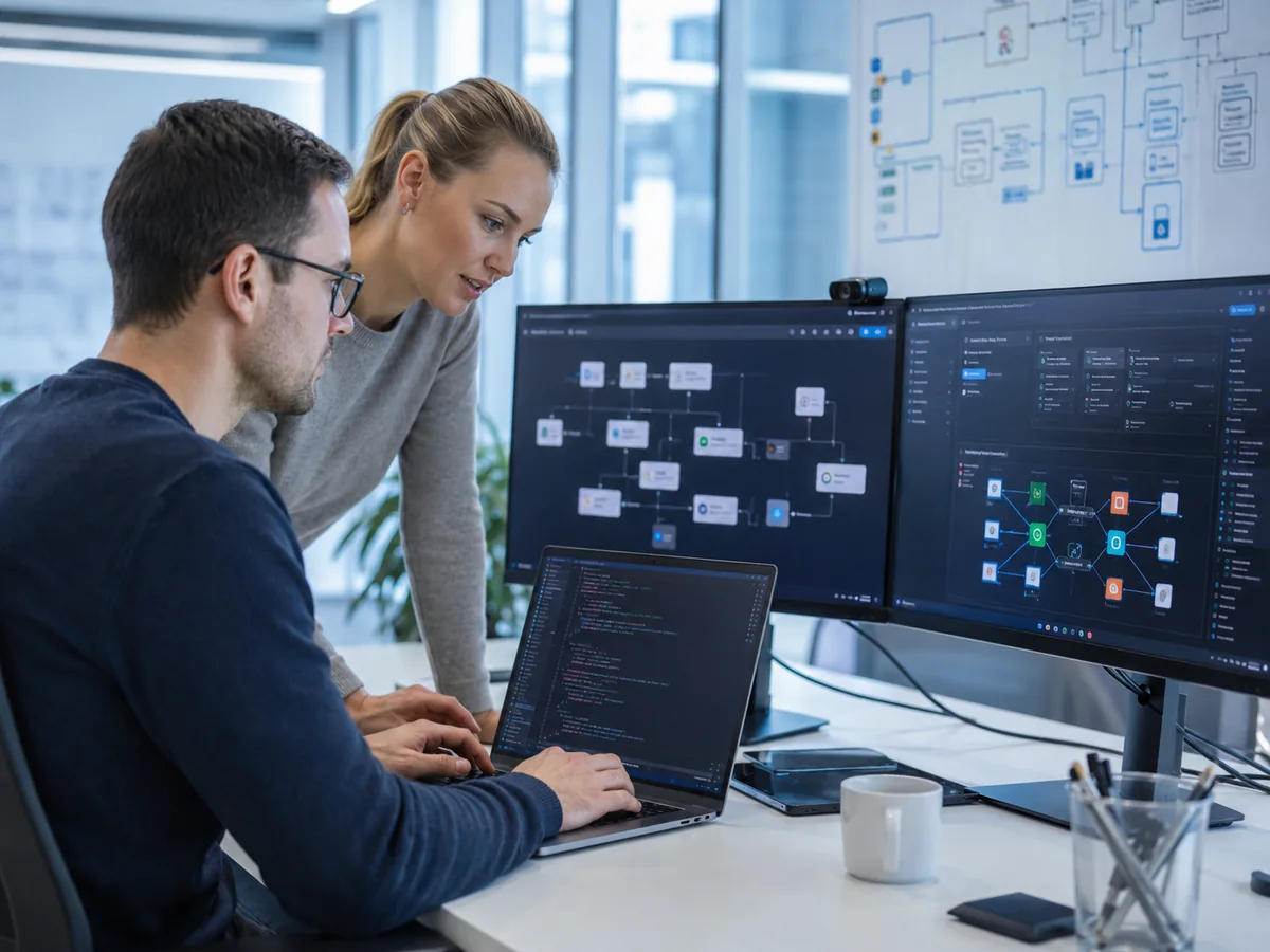 Entwicklung und Integration digitaler Systeme am Arbeitsplatz